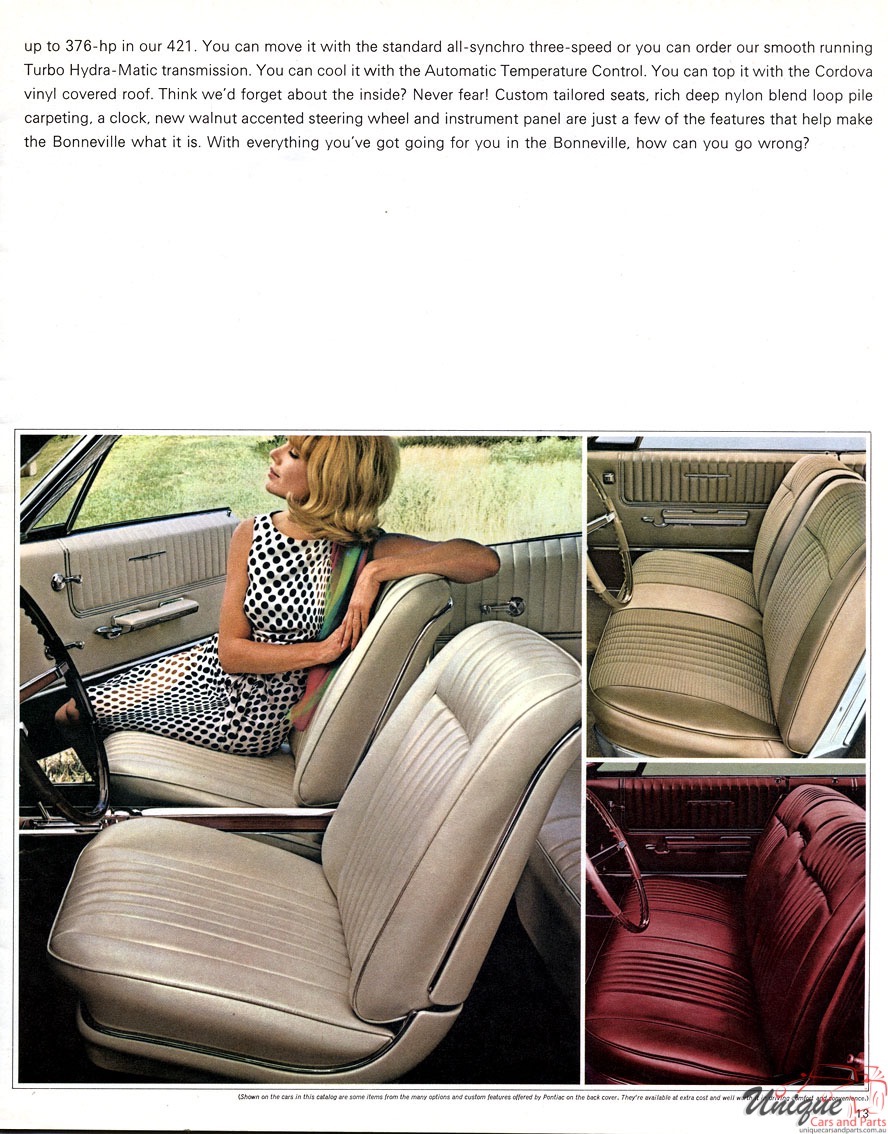1966 Pontiac Prestige Brochure Page 2